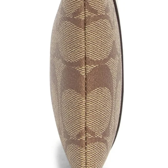 Brand New Coach Leather Strap Monogram Wristlet. Still wrapped! Gorgeous! NWOT. - Picture 5 of 7